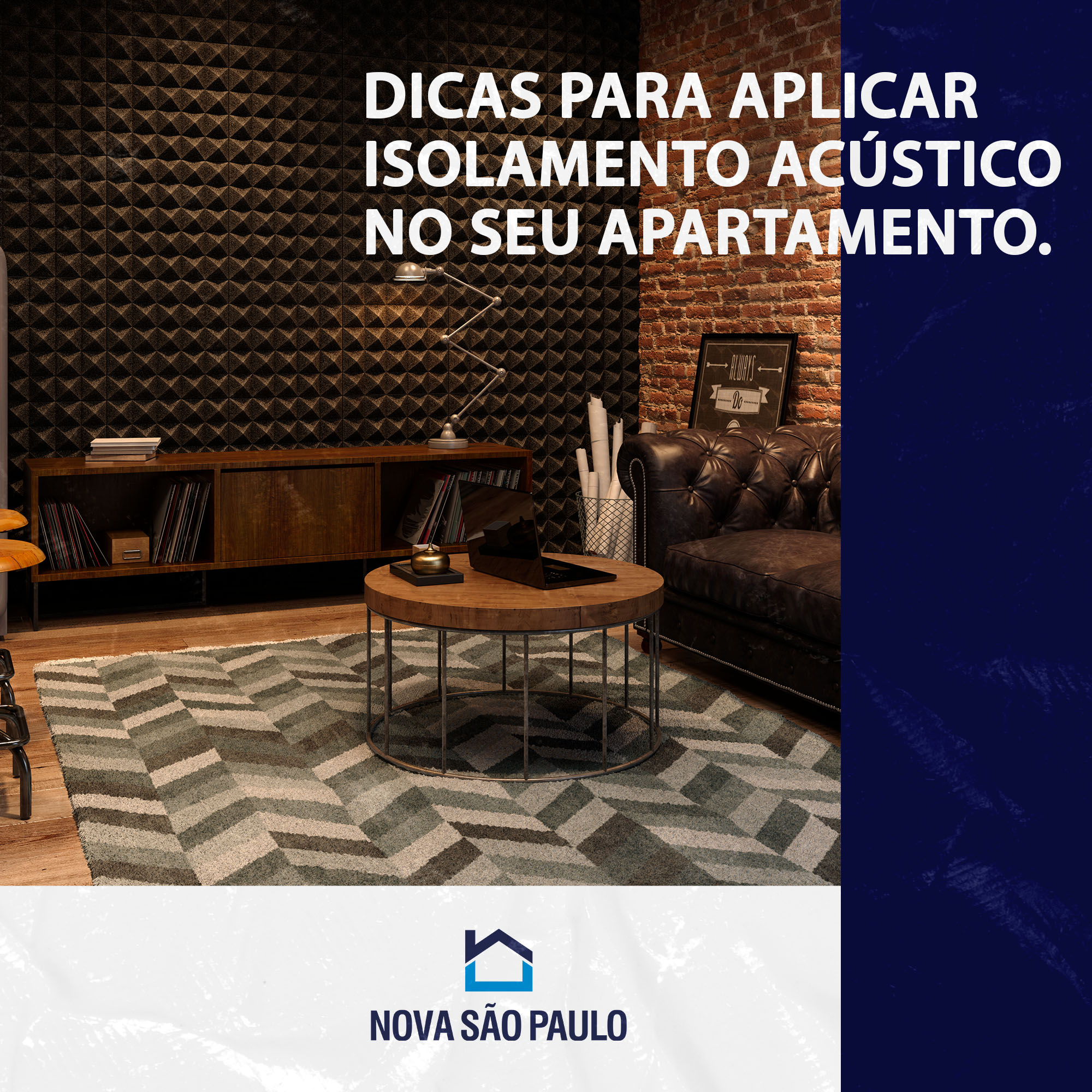 Dicas para aplicar isolamento acústico no seu apartamento